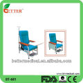 Cadeira médica de aço / cadeira de infusão médica